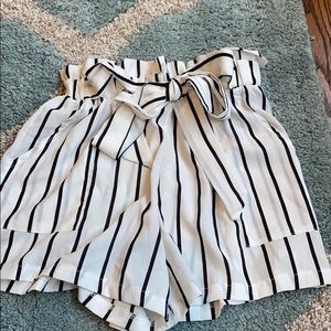 shein paper bag shorts